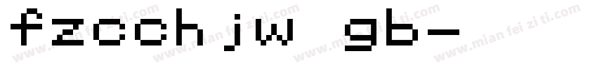fzcchjw gb字体转换
